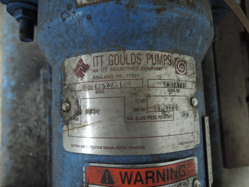 ITT Gould, pump with motor - Image 3