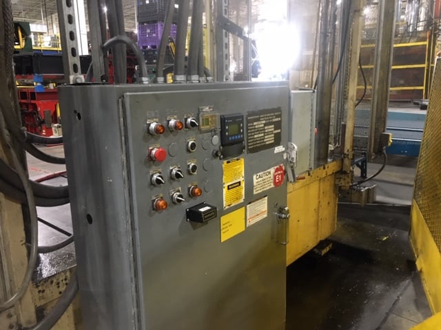 100 Ton, Hamilton, 96" LR x 60" FB, down-acting 4-post, 48" stroke, 87" daylight, 60 HP, #2699 - Image 7