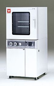 17.7" width x 17.7" H x 17.7" D Yamato #DP43C, +40 to +200&deg;C, 220 V., 1 phase, 11 amps, vacuum drying oven - Image 1