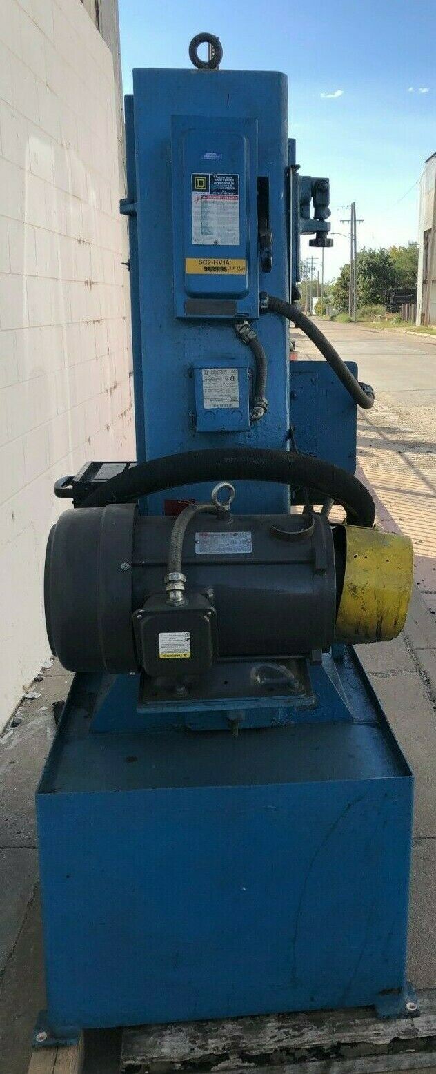 8" Engelberg #2N938G, heavy duty sander/grinder, dust collector w/Dayton motor, 7.5 HP - Image 2