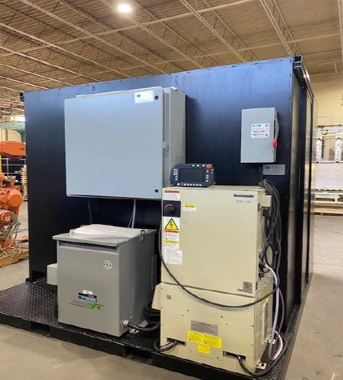 Panasonic, SS52, TA1400, G3 Control, 6-Axis, PLC/HMI, wire feeder, torch, enclosure, 2012 - Image 3