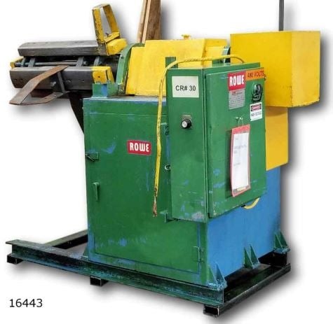 Rowe #7530-DSJ, coil handling, 1800 RPM, 1.5 HP, 480 V., S/N 24903, #016443 - Image 1