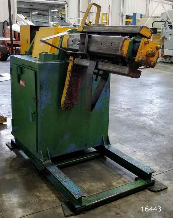 Rowe #7530-DSJ, coil handling, 1800 RPM, 1.5 HP, 480 V., S/N 24903, #016443 - Image 2