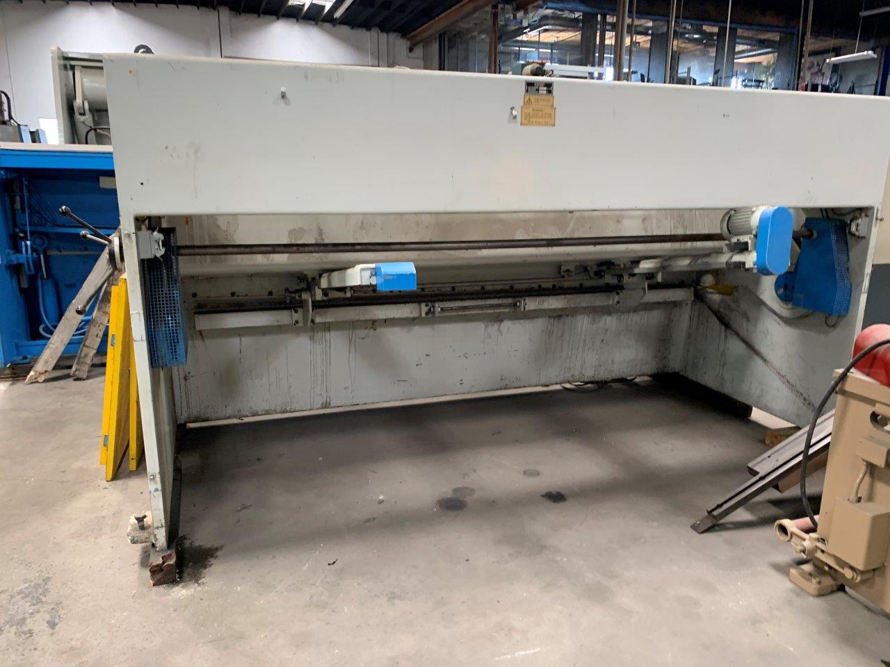 1/4" x 10' Durma #DHGM-3006, hydraulic shear, programmable back gauge, squaring arm, 13.7" throat, 14 - Image 2
