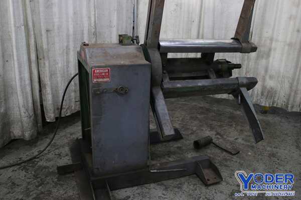 4000 lb. American Steel Line #60, coil reel, 32" width, 20"-24" ID, 60" outside dimensions, 2 HP, #74330 - Image 5