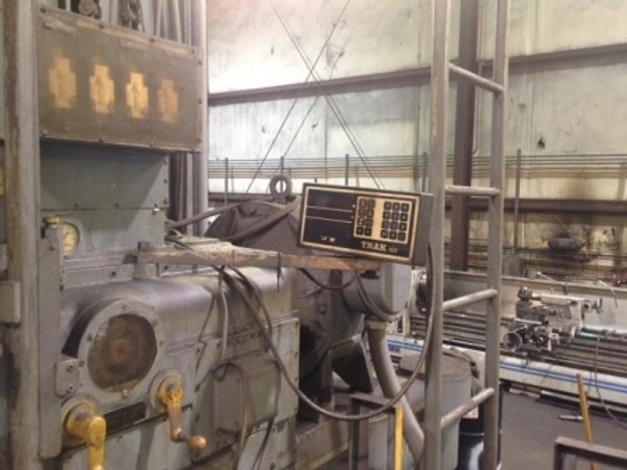 7" Giddings & Lewis, horizontal boring mill, 72" x 96" Table, 150" X, 93" Y, 55" Z, #7MT, 3-Axis digital read - Image 4