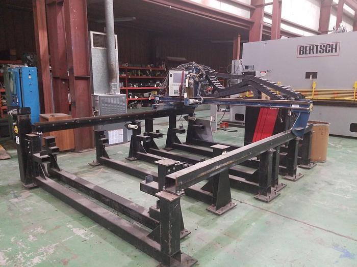 Messer #M2B2-0010, CNC Plasma, 6' x 20', 100 Amps, Pilot control, dry table, 1999 - Image 1