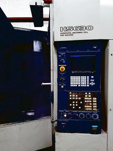 Hitachi-Seiki #HS630, CNC horizontal machining center, 40 automatic tool changer, 32" X, 31.5" Y, 31.5" z - Image 2
