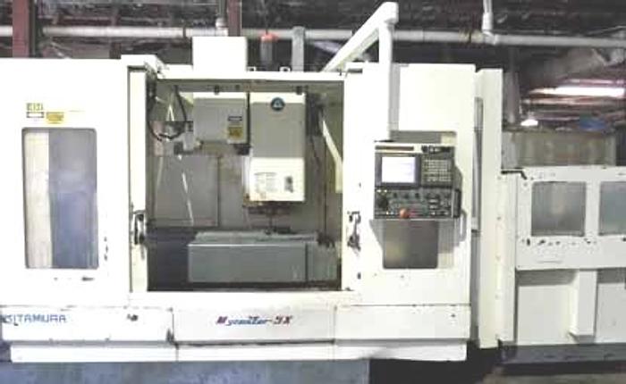 Kitamura #MyCenter-5X-APC, CNC vertical machining center, 30 automatic tool changer, 44" X, 22" Y, 22" Z - Image 1