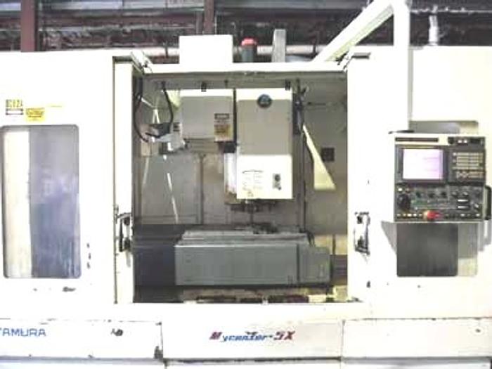 Kitamura #MyCenter-5X-APC, CNC vertical machining center, 30 automatic tool changer, 44" X, 22" Y, 22" Z - Image 3