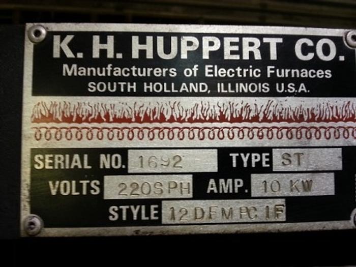 11.5" width x 8" H x 21" D KH Huppert #12DFMPC1F, Furnace - Type ST, 2000 Degree, 2004 - Image 5