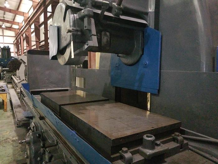 Mattison Large Surface Grinder, 24" x 72" electro magnetic chuck, 6" x 20" wheel, coolant system, chuck - Image 2