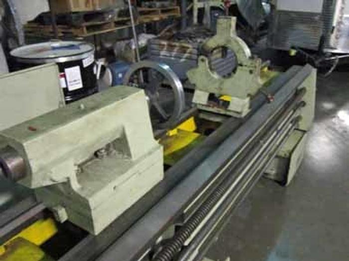 21" x 120" Broadbent Schofield #21X120, Belt Lathe, 34" Swing & Gap, SR, 1968 - Image 5