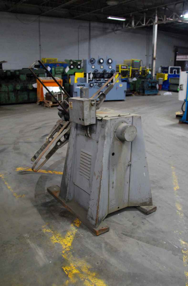 2000 lb. Littell #20-12, motorized single uncoiler, 12" width, 48" outside dimensions, 15"-20" ID, 4-arm - Image 2