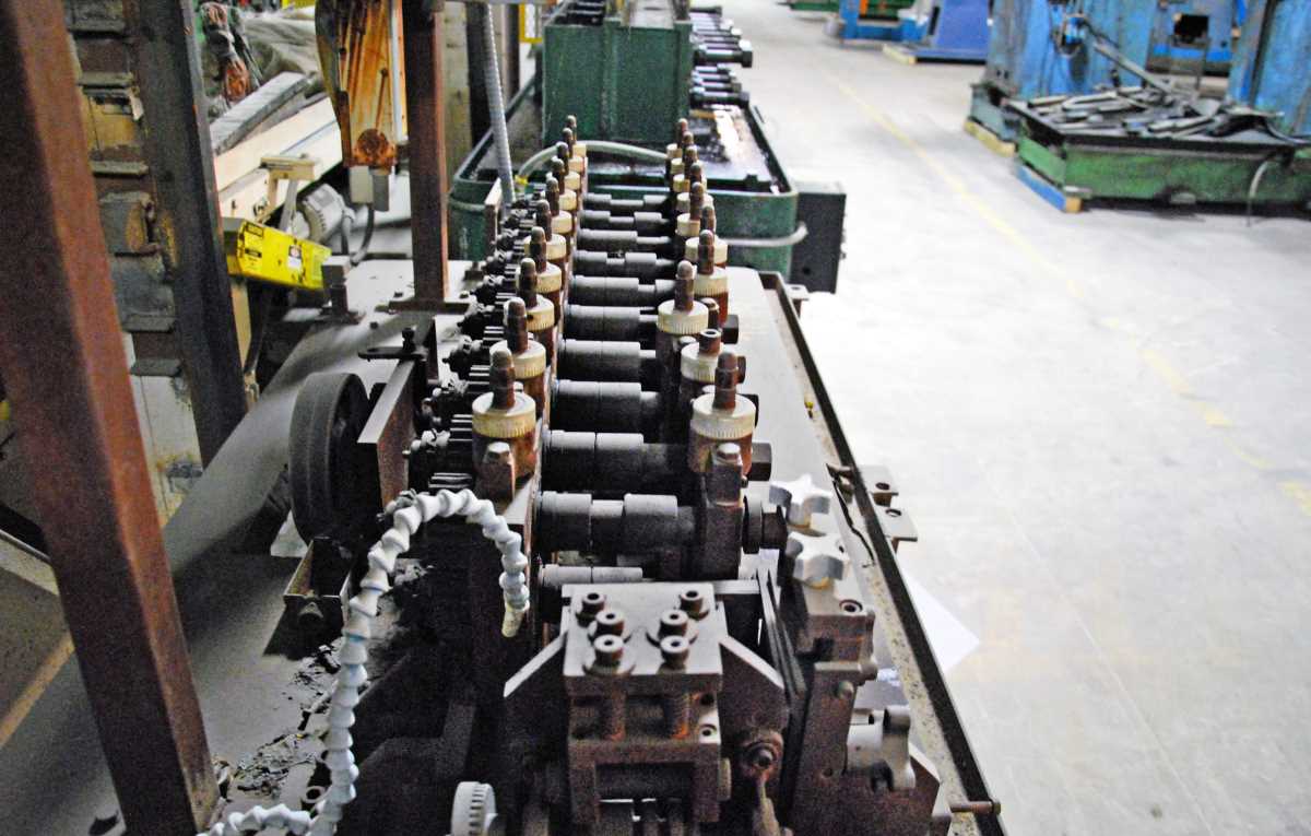 10 Stand, Rollform Design, rollformer, 1" shaft diameter, 4.75" roll space, 1/4" keyway - Image 4