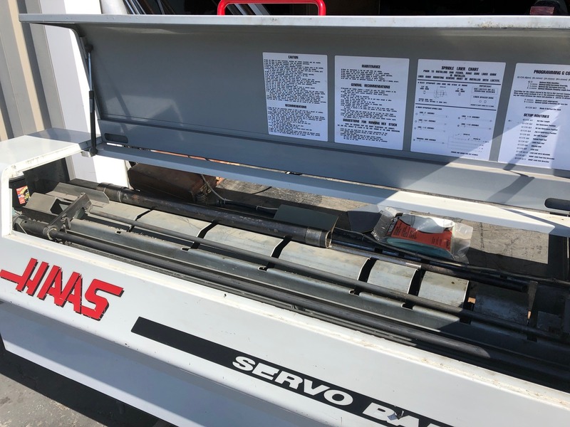 Haas #Servo-Bar-300, CNC bar feeder, 60" length, .25" - 3.125" bar capacity, 2000 - Image 2