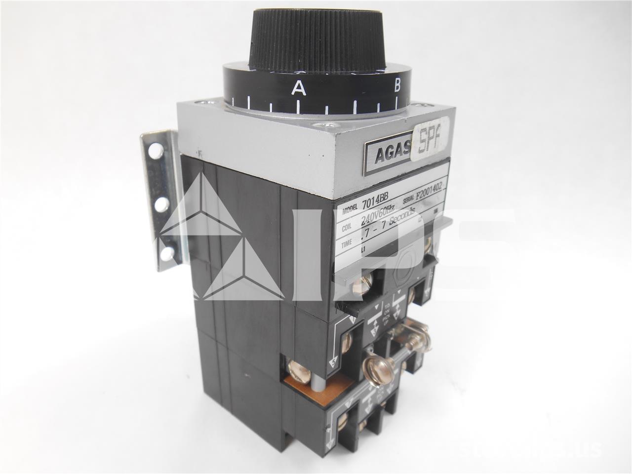 Agastat Timing Relay 240vac, .7- 7 Seconds, On Delay - Image 2