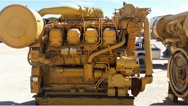 902 HP Caterpillar #D3508B-DITA, diesel engine, 1200 RPM, electronic governor, 2001 - Image 3