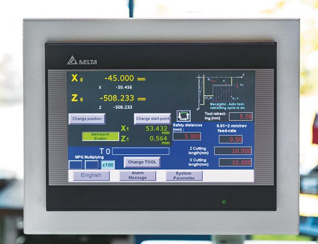 16" x 40" Knuth #Servoturn-410NC, Servo/conventional Lathe - Image 2