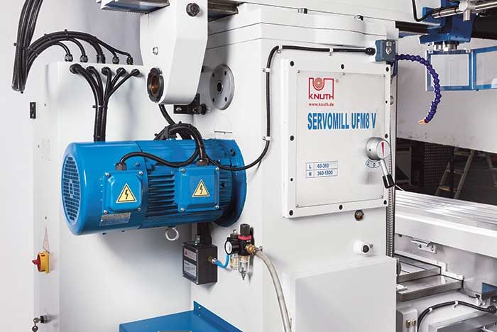 Knuth #Servomill-UFM-8-V, Servoconventional Milling Machine - Image 2