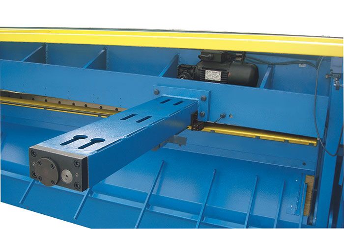 Knuth #KMT-B-NC, Motorized Swing-beam Plate Shear - Image 2