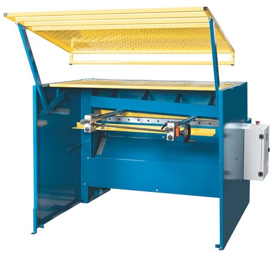 Knuth #KMT-B, Motorized Swing Beam Plate Shear - Image 3