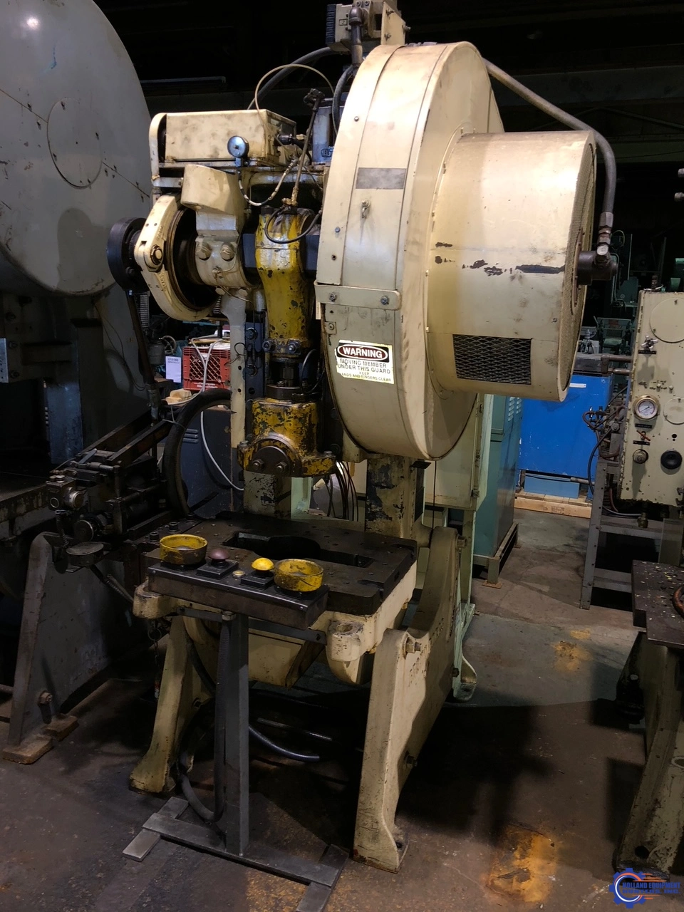 40 Ton, Brown & Boggs #40, 2.5" stroke, 8" Shut Height, 2.5' adj., 109 SPM, 28" x18" bed, S/N #81230 - Image 2