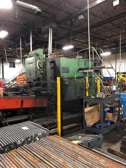 Hasenclever #WSHK-250, forging press with parts feeder, 245mm stroke, 53 SPM, 15 KW - Image 1