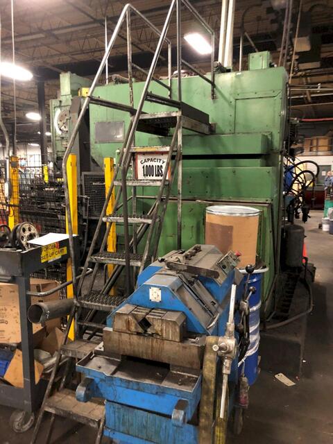 Hasenclever #WSHK-250, forging press with parts feeder, 245mm stroke, 53 SPM, 15 KW - Image 4