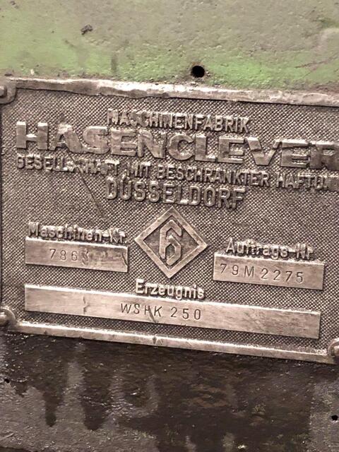 Hasenclever #WSHK-250, forging press with parts feeder, 245mm stroke, 53 SPM, 15 KW - Image 10