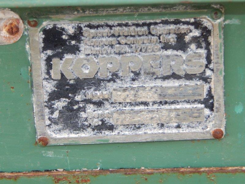 Koppers #9x18, mill, 2 sets of rolls, 10 HP, includes vibratory feeder - Image 9