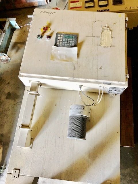 Wedco #SE12-TC, pulverizing system w/Conair blower, 25 HP, mounted in common frame - Image 3