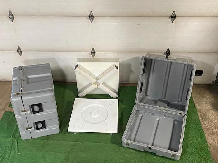 Pallet Cases, Grey Pelican, Military Grade, Water Proof/ Gasket Sealed, Lockable lids, Shock Proof, Heavy - Image 1