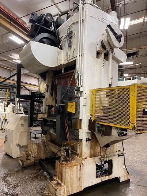 150 Ton, Minster #P2-150-54 PieceMaker, hi-speed press, 6" stroke, 23" Shut Height, 45-90 SPM, air clutch - Image 3