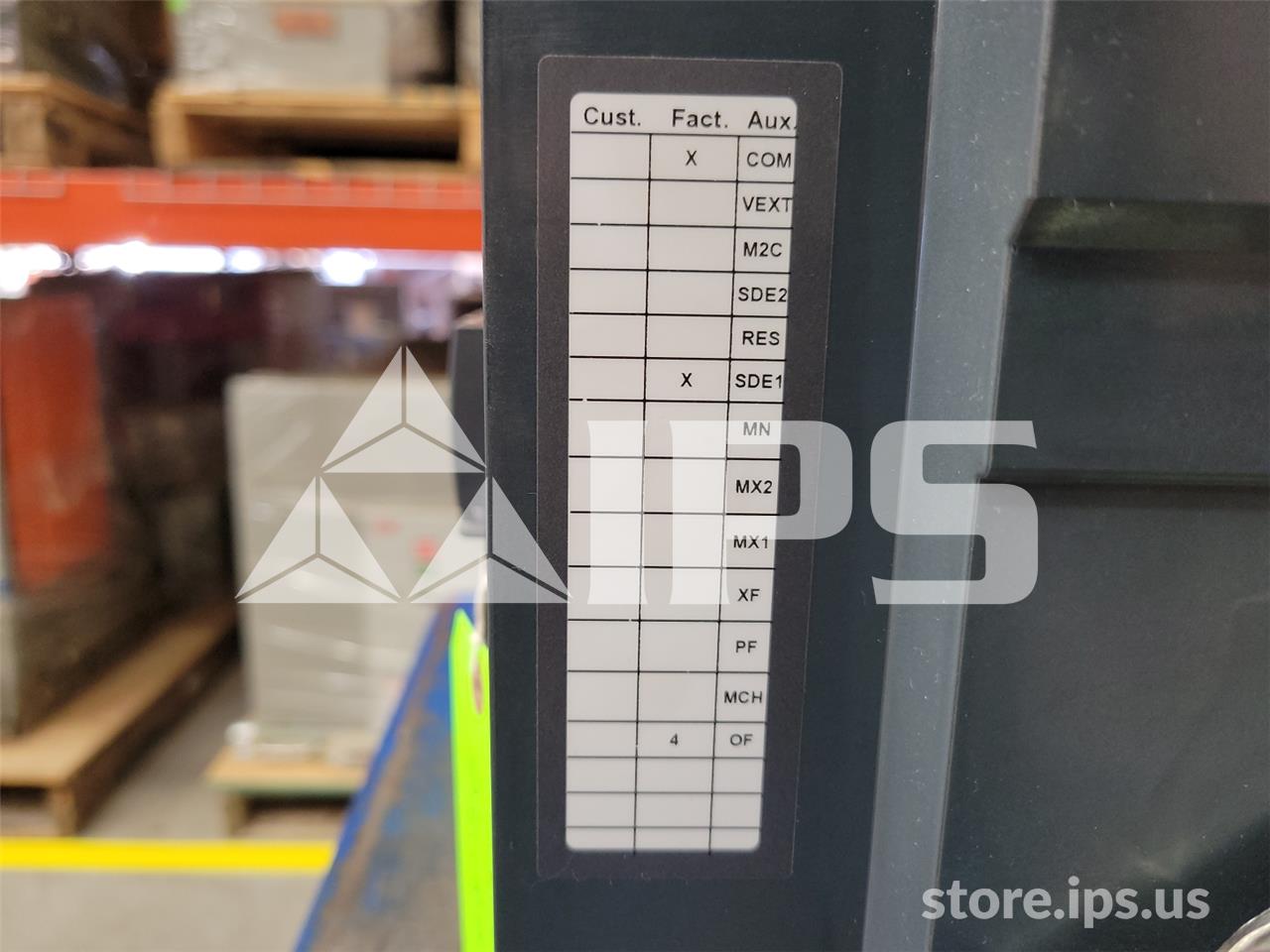 2500 Amps Square D Masterpact Nw25 H Mo/bi Wl3ggb64a3sxxxxxcx Micrologic 6.0p Lsig, 2500 Amps Ampacity - Image 4