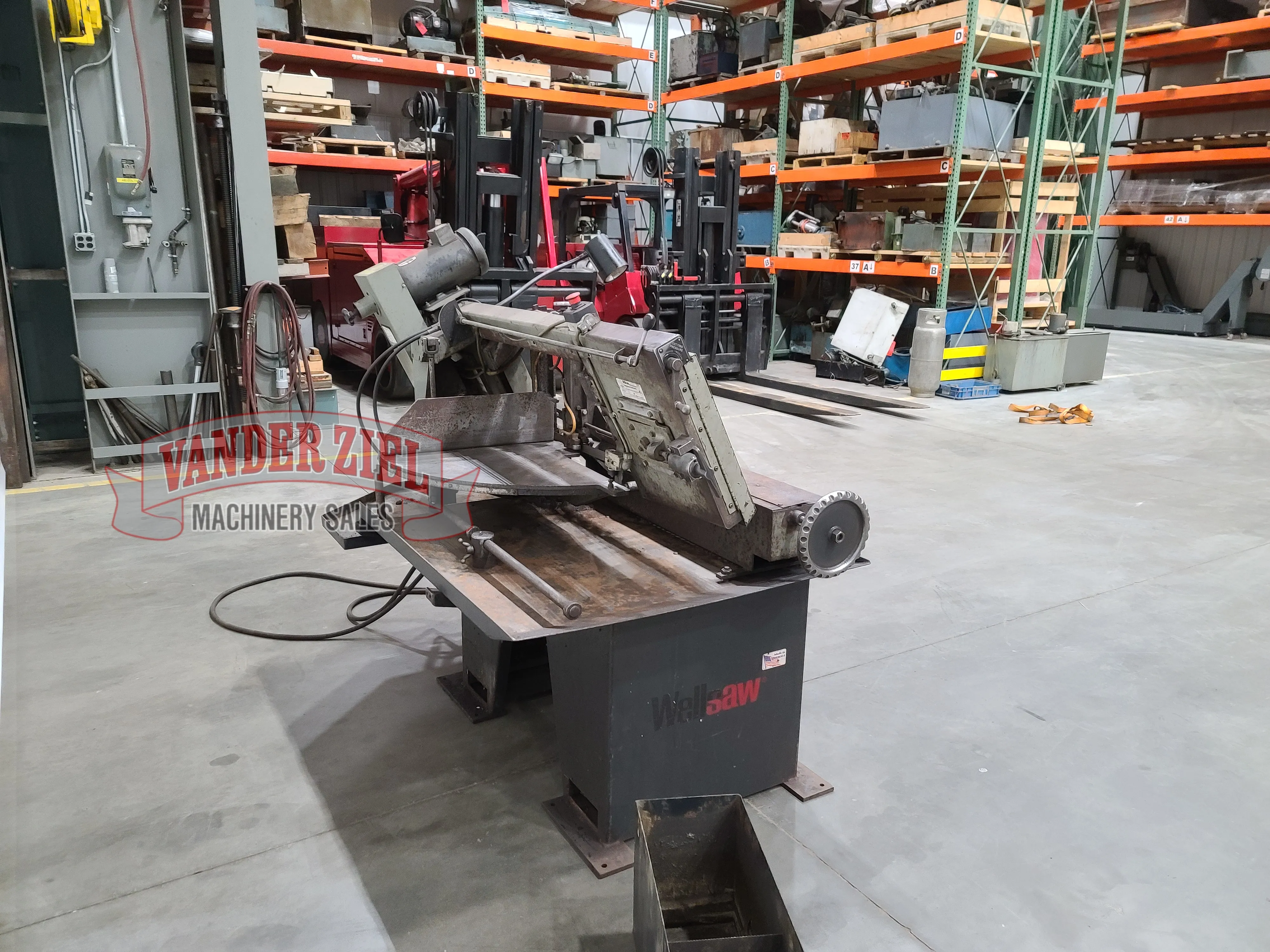 13" x 16" Wellsaw #1316, horizontal saw, #15398 - Image 4