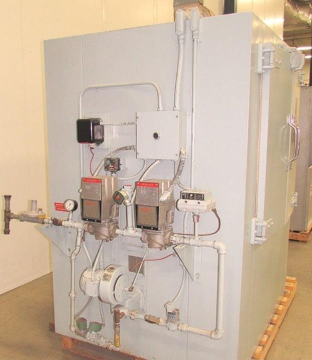 36" width x 36" D x 36" H Precision Quincy, gas fired batch oven, Nat gas, 500 F, 100,000 BTUH - Image 2