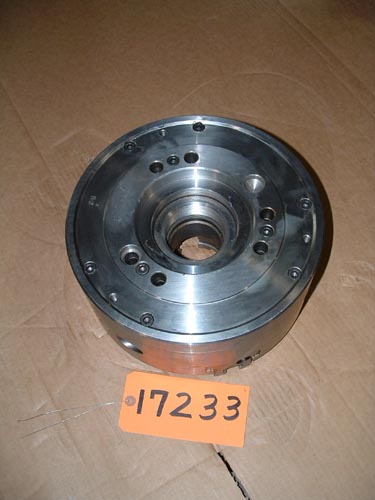 12" Cushman #10-590-12-A08C, 3-jaw power chuck, A-8 back - Image 3