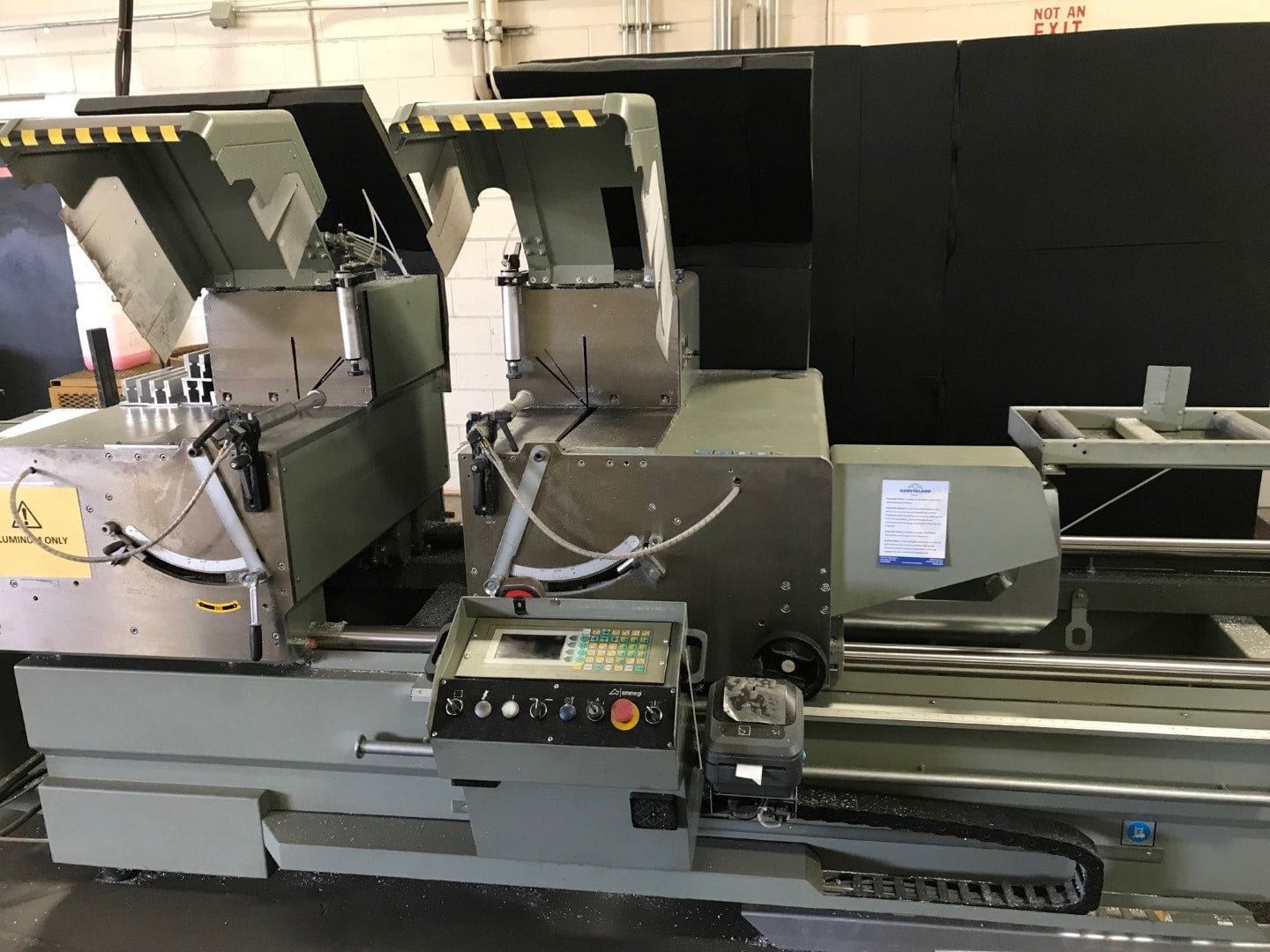 19.68" Emmegi #Radial-Libra, Twin-Head Saw, 30&deg; head tilt, 157.48" cutting length, 2015 - Image 3
