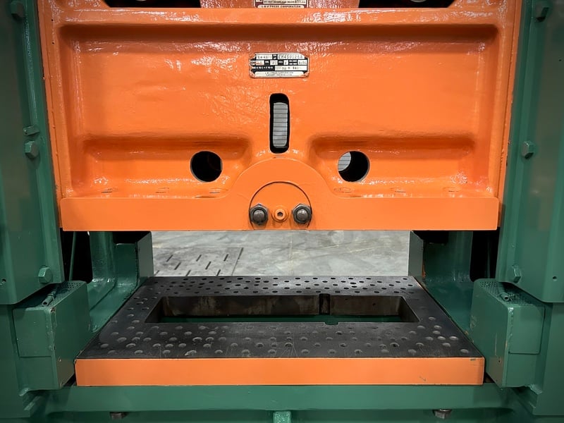 45 Ton, L & J #EM45, straight side double crank, 2" stroke, 10-3/4" Shut Height, 2" adj, 30" x 18" bed - Image 7