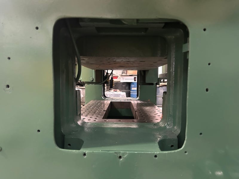 45 Ton, L & J #EM45, straight side double crank, 2" stroke, 10-3/4" Shut Height, 2" adj, 30" x 18" bed - Image 8