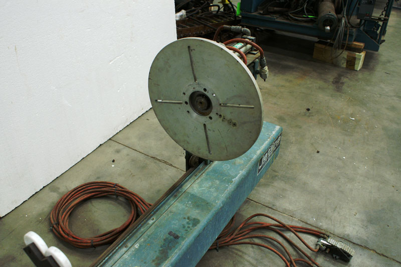5" -240" x 15" Jetline #CWB-5-240, welding lathe, Jetline 9500, variable speed carriage - Image 9