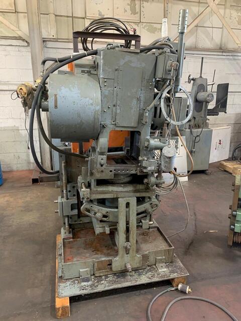 18 Ton, Tishken #COT-6, tilt type cut-off, 2 stroke, 3 HP, 1200 RPM, 5-Axis adjustable base, #10881 - Image 1