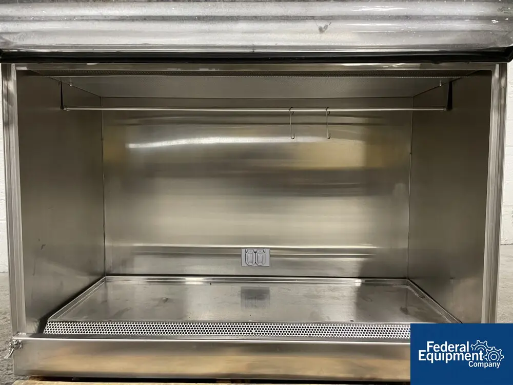 Germfree #BBF-4SSRX, 49" hood, stainless steel, 115 volt, class II, type A, bench top design - Image 8
