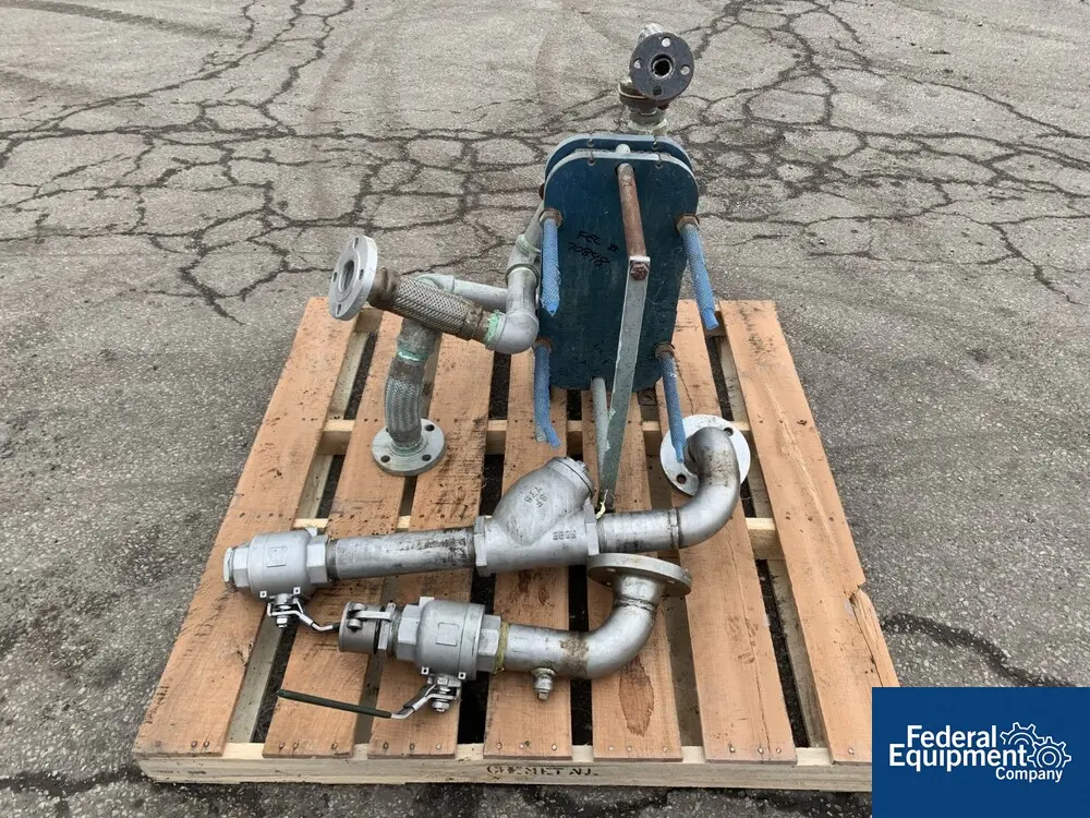 13 sq.ft., Polaris Plate Heat Exchanger, S7-1G19, 316 Stainless Steel, 150 psi @ 302°F, 2005 - Image 3