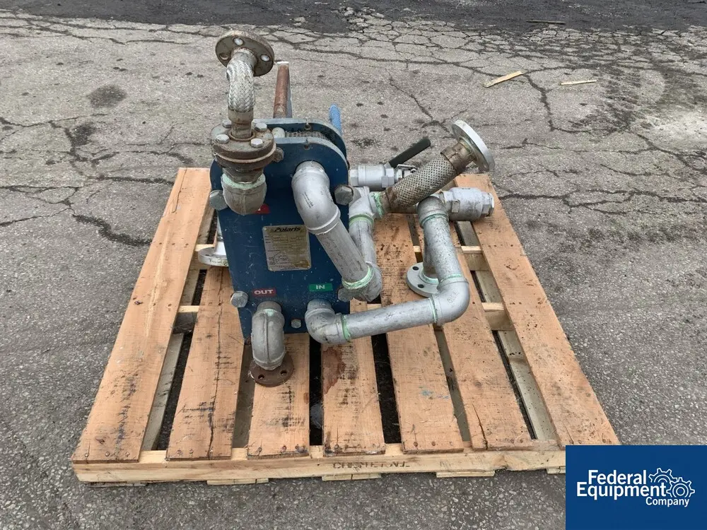 13 sq.ft., Polaris Plate Heat Exchanger, S7-1G19, 316 Stainless Steel, 150 psi @ 302°F, 2005 - Image 5