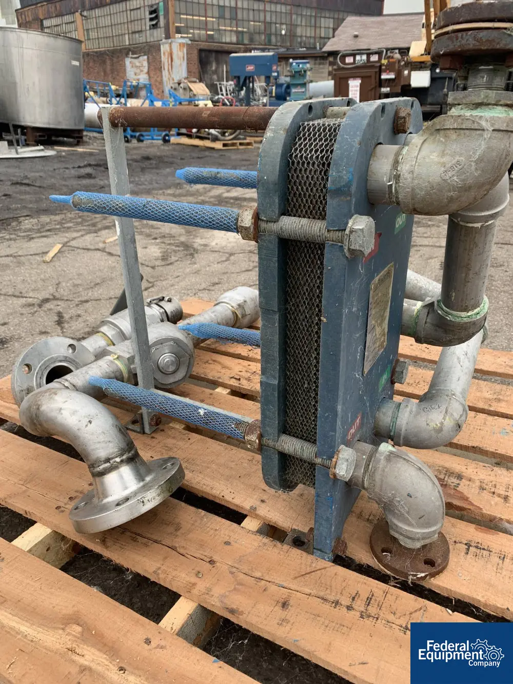 13 sq.ft., Polaris Plate Heat Exchanger, S7-1G19, 316 Stainless Steel, 150 psi @ 302°F, 2005 - Image 6