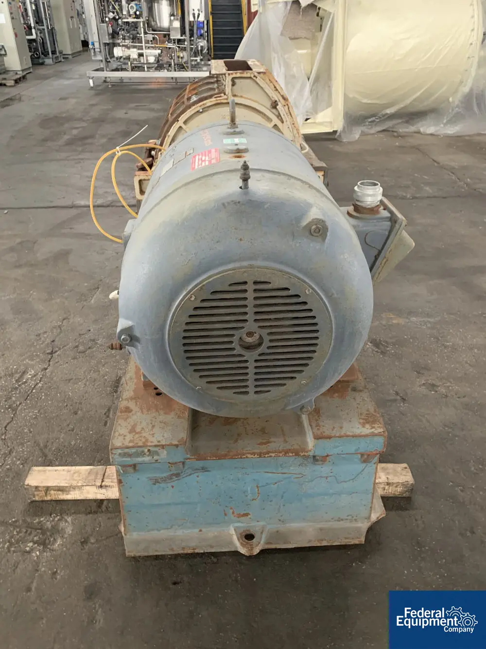 Jacobson #AJAC, size 2424 hammermill, Carbon Steel, direct couple 125 HP motor, on base - Image 3