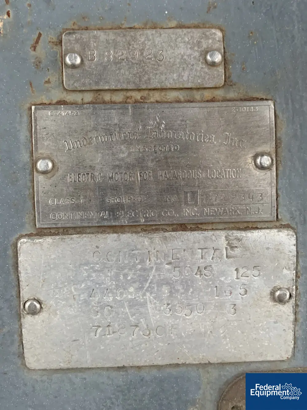 Jacobson #AJAC, size 2424 hammermill, Carbon Steel, direct couple 125 HP motor, on base - Image 7