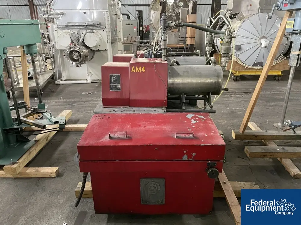 Premier #HM-15II, dual chamber medial mill, dual 15 liter jacketed chambers, mechanical seals w/seal pots - Image 1
